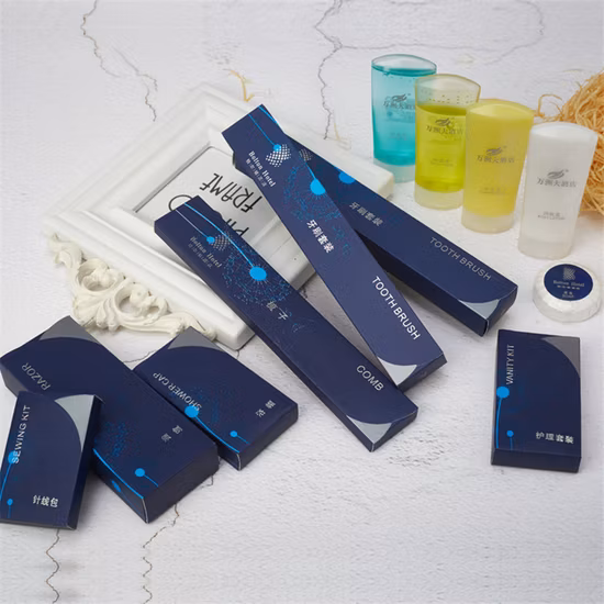 Kit de avião de viagem Conjunto de presente cosmético Conjunto de escova de dentes para viagem