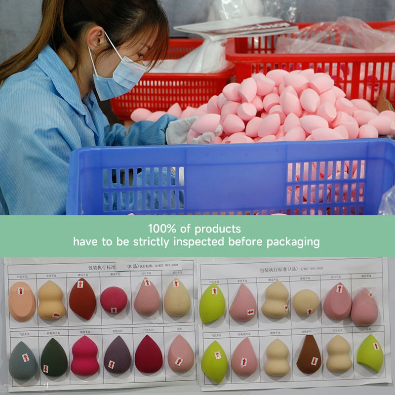 Vegan Eco-Friendly Biodegradable Compostable Soft Face Makeup Sponge