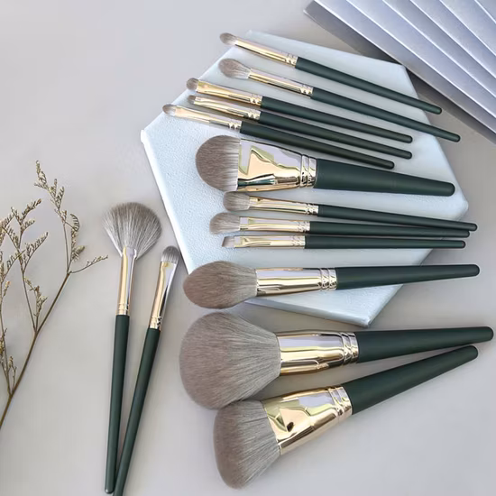 3 in 1 Makeup Tool Jade Facial Roller Facial Cleansing Brush Oil Absorbing Paper Beauty Gift Set